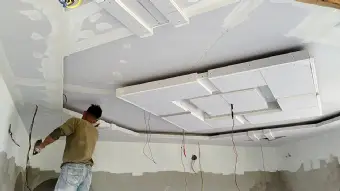 Bornova Asma Tavan Ustası | Işıklı Modern Dekoratif Asma Tavan Uygulama