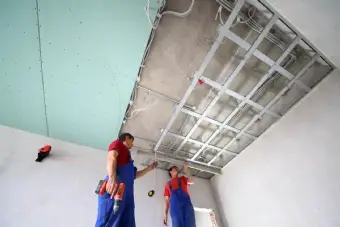 Gümbet Asma Tavan Ustası | Işıklı Modern Dekoratif Asma Tavan Uygulama