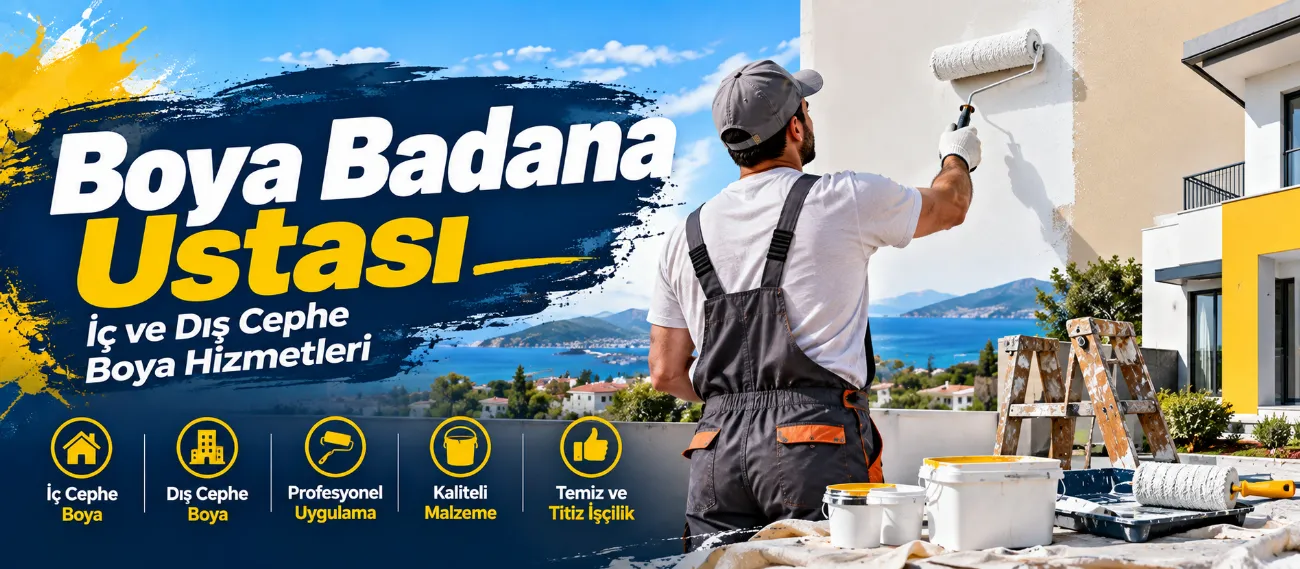 Boya Badana Ustası | İç ve Dış Cephe Boya Hizmetleri