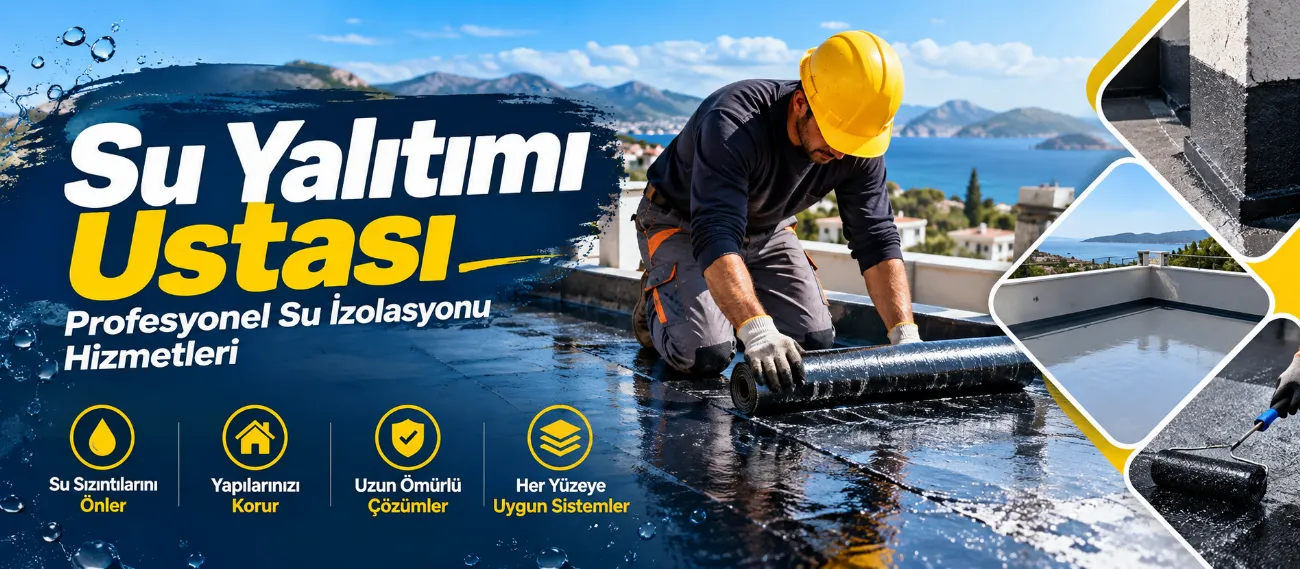 Su Yalıtımı Ustası | Profesyonel Su İzolasyonu Hizmetleri